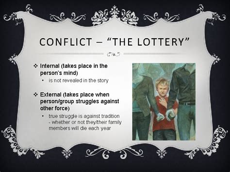 the lottery by shirley jackson conflict